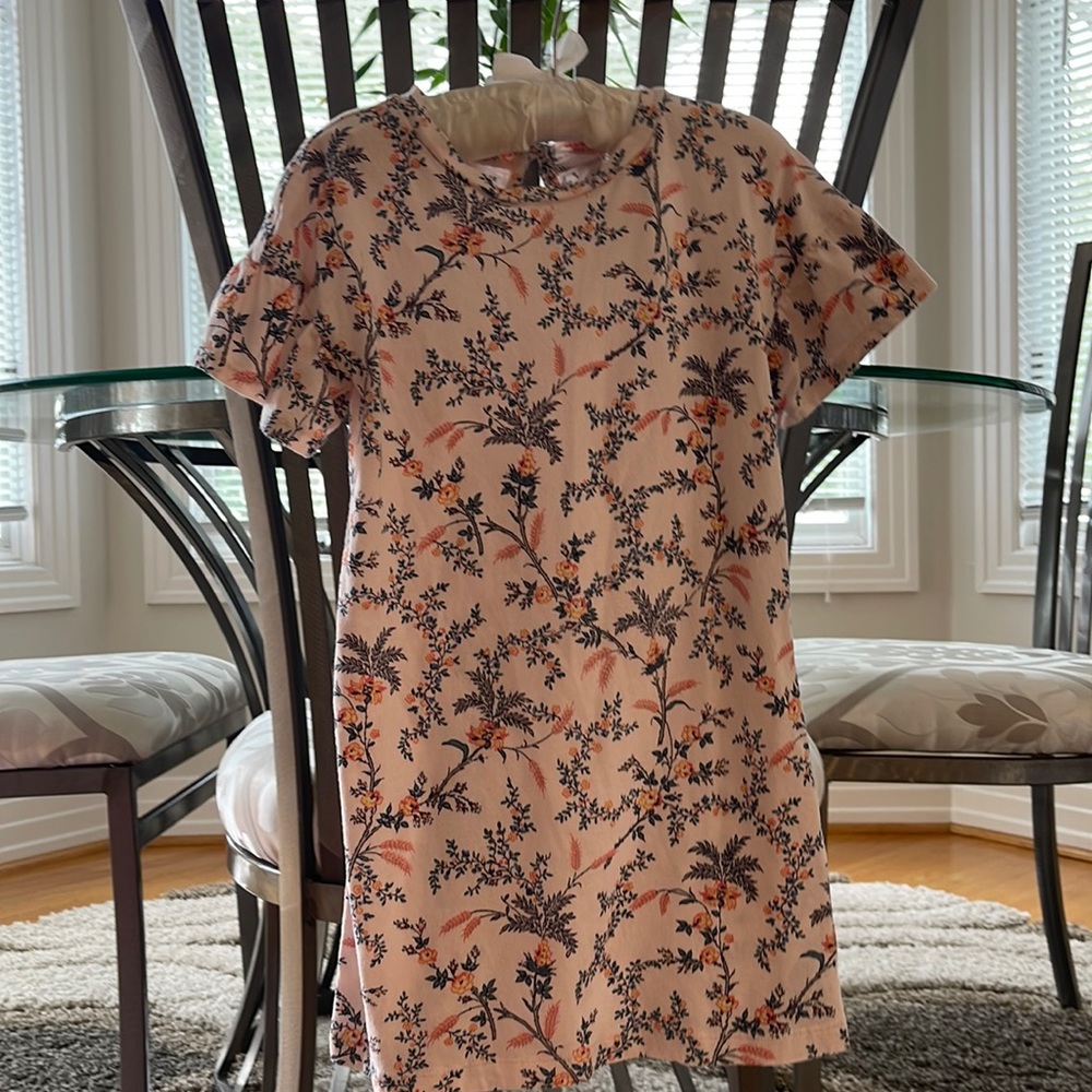 Floral cotton dress